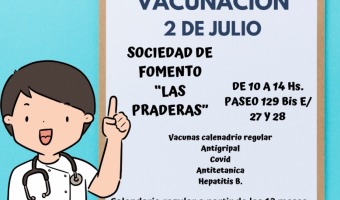 NUEVAS JORNADAS DE VACUNACIN COMUNITARIA